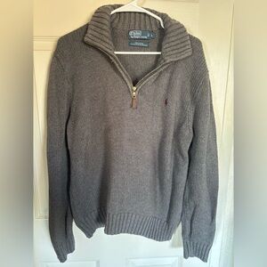 Polo Ralph Lauren Gray Men's 1/4 Zip Sweater
